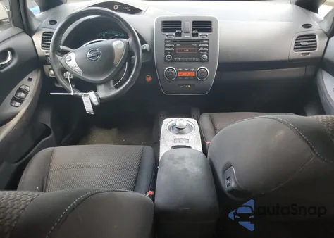 2013 Nissan Leaf S из США, поврежденный, VIN 1N4AZ0CPXDC413847